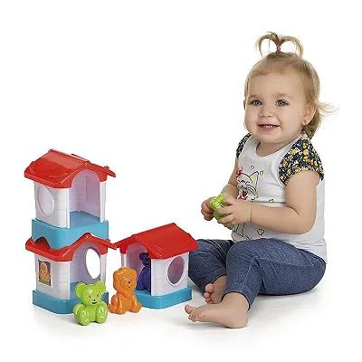 Brinquedo Educativo Home Pet +12 Meses Tateti Calesita