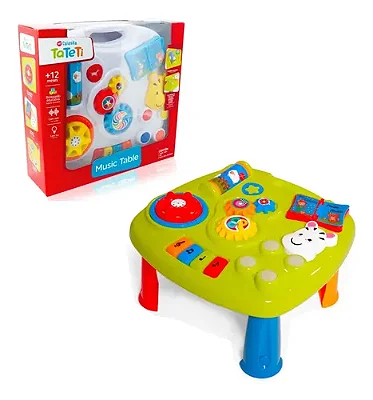 Music Table Mesinha Centro Educativo Atividade Som - Tateti
