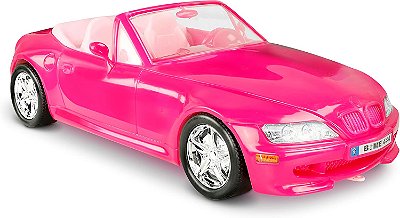 Carro Roadster Rosa - Menina Roma Jensen