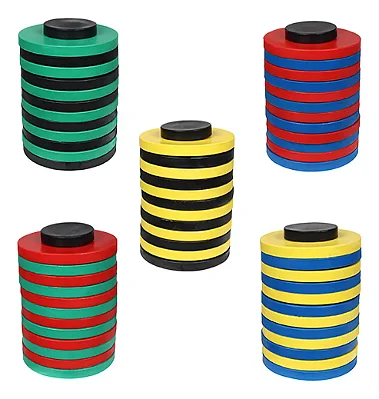 Bocha De Praia 12 Discos E 1 Bolim Cores Sortidas