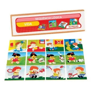 Jogo Educativo Sequências Lógicas do Cotidiano