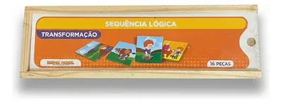 Jogo Educativo Sequências Lógicas de Transformação