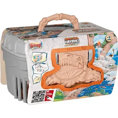Maleta aventura jurassica pintar e escavar - Zoop Toys