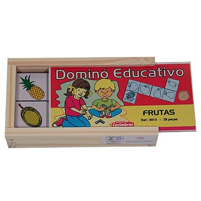 Dominó Frutas MDF