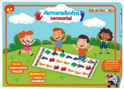 Amarelinha Sensorial Bate Bumbo