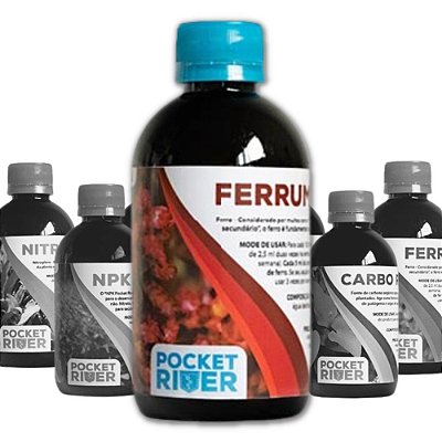 Fertilizante PocketRiver - Ferro 250 ml