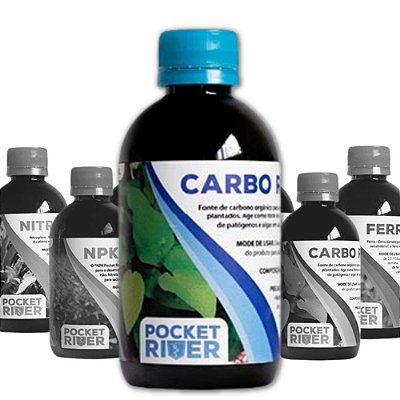Fertilizante PocketRiver - Carbono Líquido 250 ml