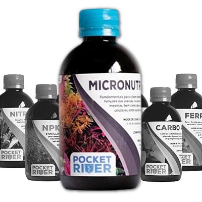 Fertilizante PocketRiver - Micronutrientes 250 ml
