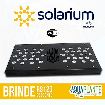 Luminária para Aquário Plantado SOLARIUM com Controladora WIFI 40 cm