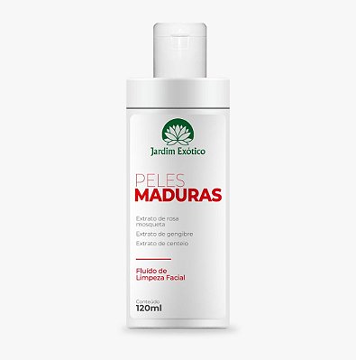 Fluído de Limpeza Facial Rosa Mosqueta - Peles Maduras 120ml