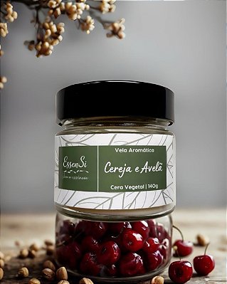 Vela Cereja e Avelã