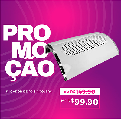 Promoção Aspirador 3 Coolers