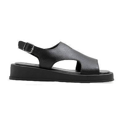 Sandália flatform Leone