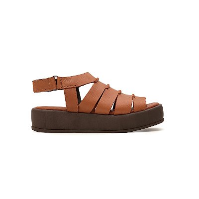Sandália flatform Savana