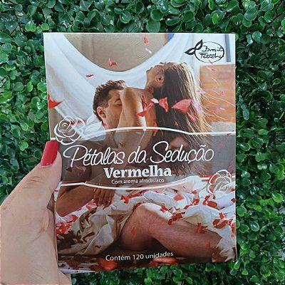 Pétalas Vermelha em Formato de Coração Aroma Afrodisíaco Dolce & Gabbana