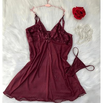 Camisola Mariana com calcinha