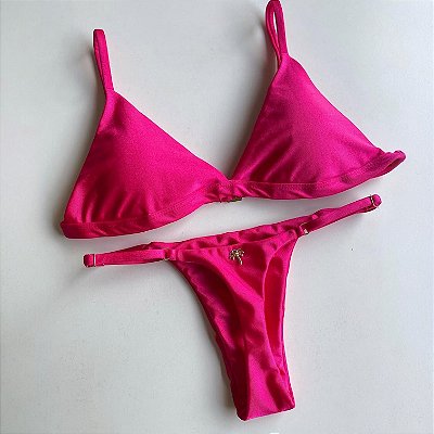 Conjunto Biquíni Bella Fio Regulagem Pink