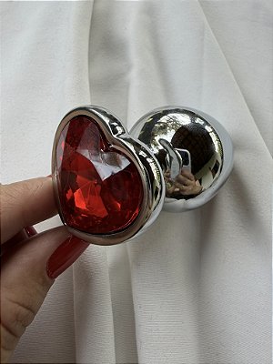 Plug Anal em Formato de Coração G