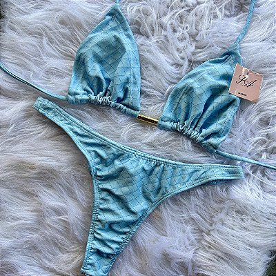 Conjunto Biquini Sereia Azul