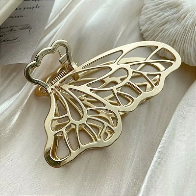Presilha Pregadeira de Borboleta Dourada G