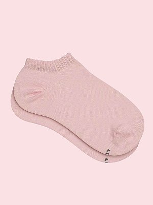 Meia Sapatilha Feminina Lupo Rosa Algodão