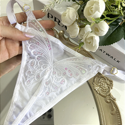 Calcinha Butterfly Branca