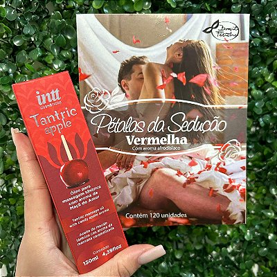 Kit Óleo para Massagem Tântrica+Pétalas com Aroma Afrodisíaco Dolce & Gabbana