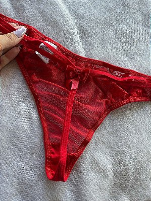Calcinha Desejo Fio Vermelho