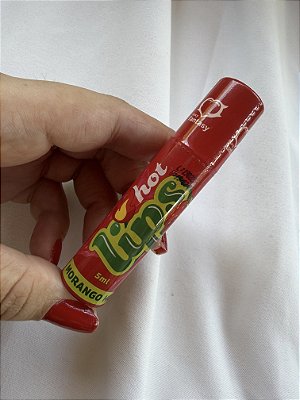 Gloss Hot Lips Morango Sexy Fantasy 5ml