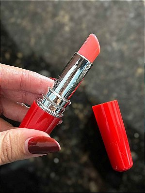 Vibrador Erótico Formato de Batom Ponto G Vermelho Potente