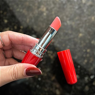 Vibrador Erótico Formato de Batom Ponto G Vermelho Potente