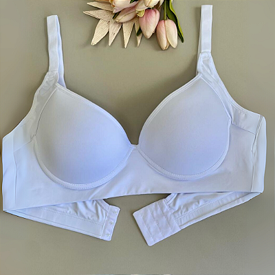 Sutiã Avulso Reforçado Confort Plus Size Branco