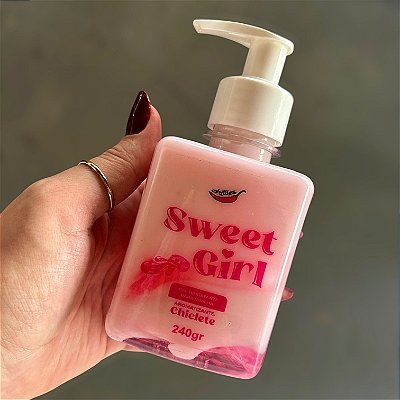Gel Aromatizante Hidratante Para Virilha Sweet Girl Chiclete 240g