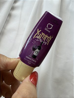 Bisnaga Yummy Drink Vinho Tinto Térmico Beijável 15ml