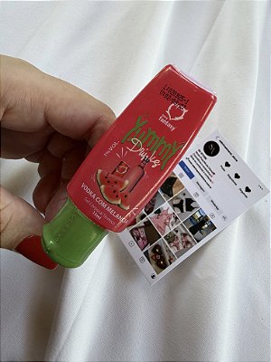 Bisnaga Yummy Vodka com Melancia Térmico Beijável 15ml