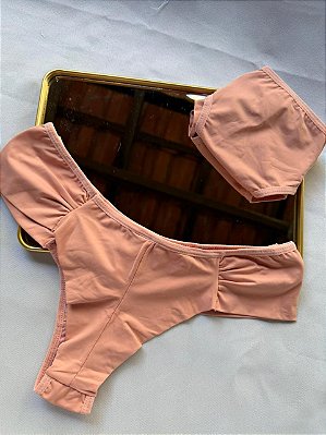 Calcinha Candy Comfry Avulsa fio duplo Rose