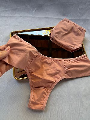 Calcinha Candy Comfy Avulsa fio duplo Rose
