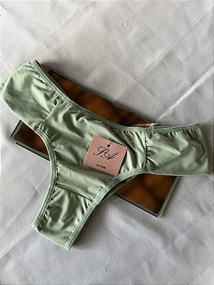 Calcinha Candy Comfry Avulsa fio duplo Verde