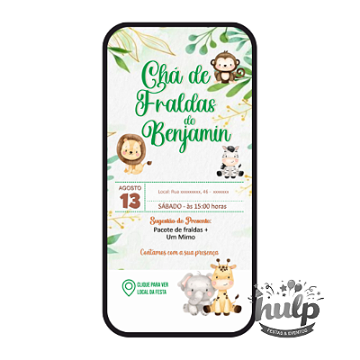 Convite Digital Interativo