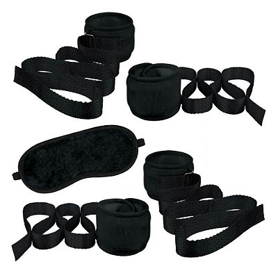 KIT BONDAGE PELÚCIA