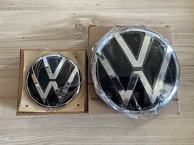 Logo Volkswagen Linha 2022 Frontal e Traseiro
