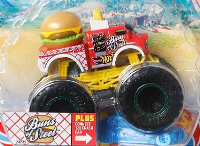 Monster Jam Roda-Livre Escala 1:64 - Mistery Machine - Apteryx Brinquedos