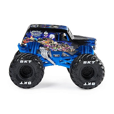 Monster Trucks Hot Wheels Roda-Livre Escala 1:64 - Battitude - Apteryx  Brinquedos