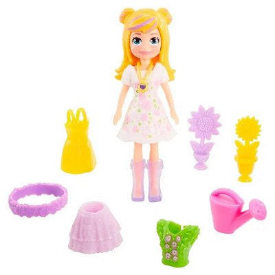 BONECA POLLY POCKET KIT CACHORRO FANTASIA - Babu Brinquedos