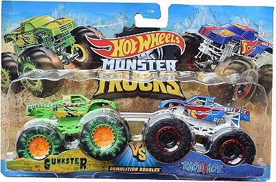 Monster Jam Roda-Livre Escala 1:64 - Grave Digger Red Primer Retro -  Apteryx Brinquedos