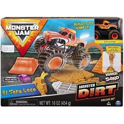 Monster Jam Roda-Livre Escala 1:64 - Grave Digger Red Primer Retro -  Apteryx Brinquedos