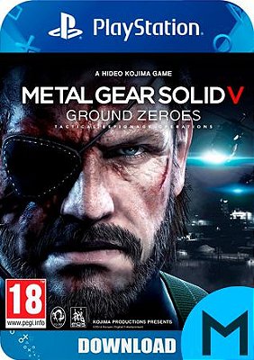 Metal Gear Solid V: Grouds Zeroes - PS4