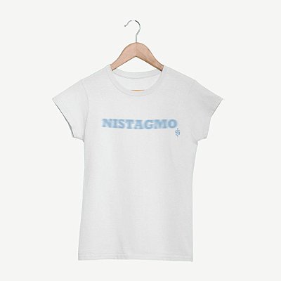 Camiseta Nistagmo Branca FEMININA