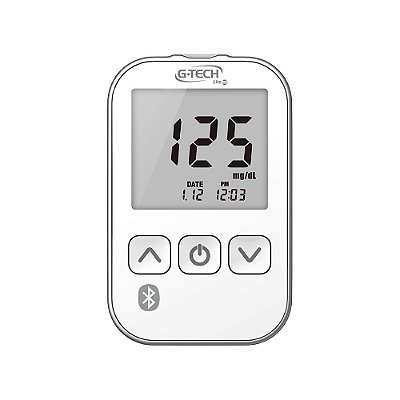 Medidor De Glicose Kit Completo gtech lite Economico c/10 tiras e 10  lancetas - Bem-Estar Web