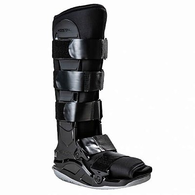 Bota Imobilizadora Longa Exofoot Kestal Preto/Cinza KSO124-PR/CZ